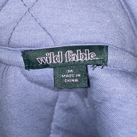Wild Fable | Quilted Jacket | Blue | Size Medium - Picture 3 of 5